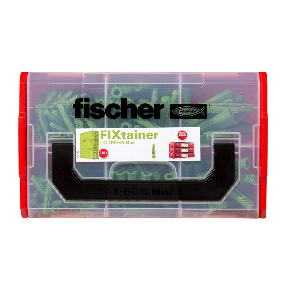 Fischer Ux Green Dowel Set 210 Pieces