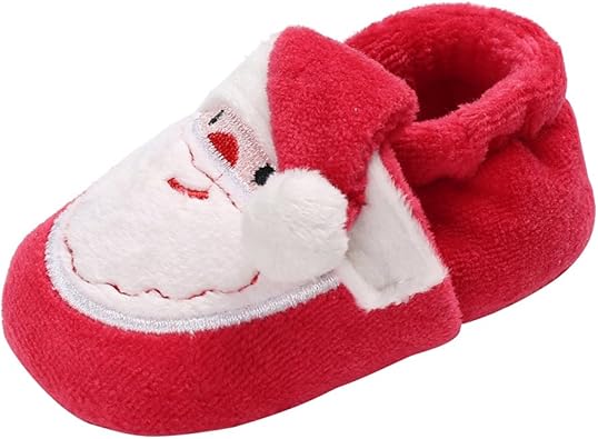 baby christmas slippers