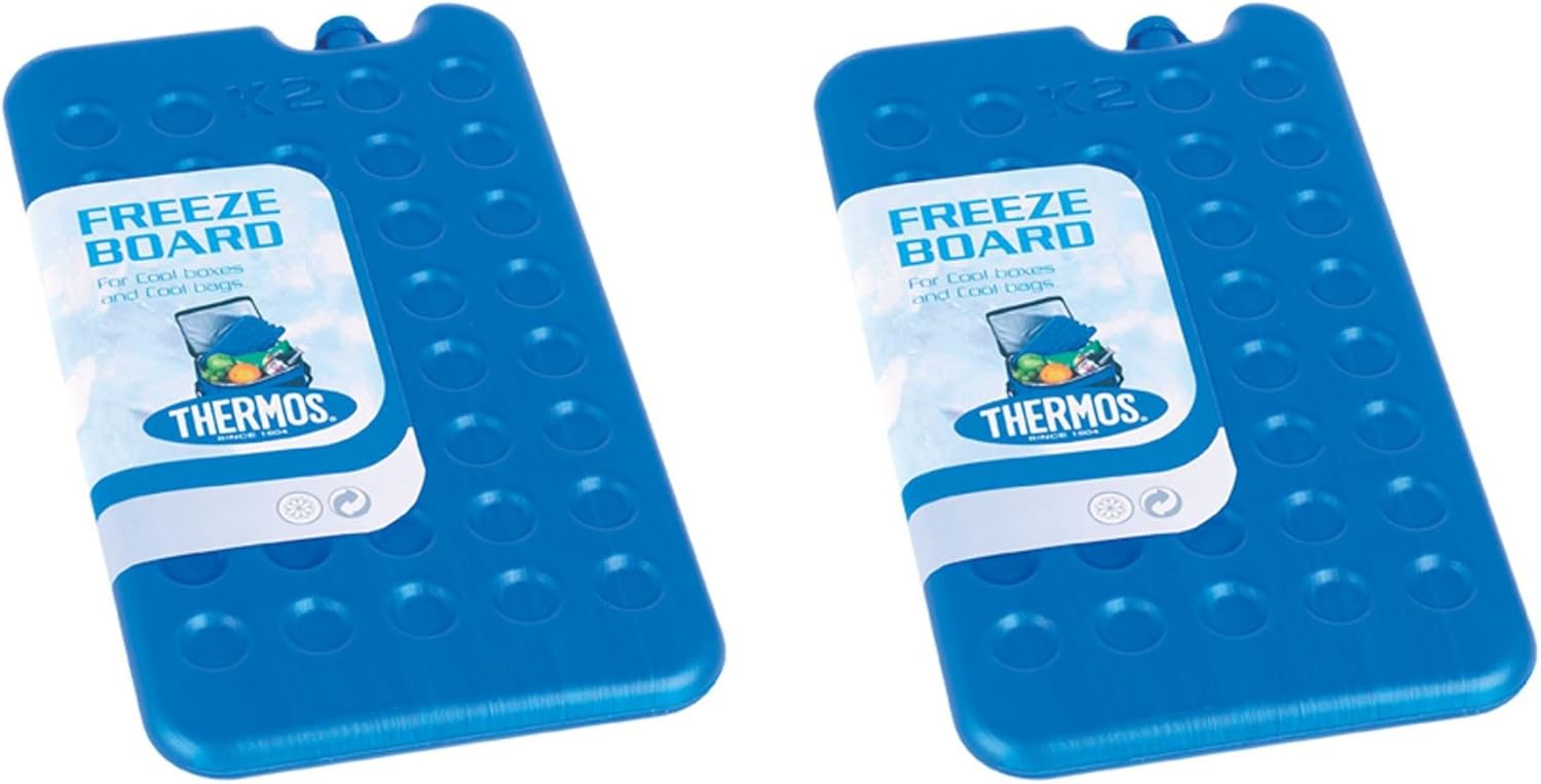 Thermos Cool Bag Ice Pack Freeze Board 400G Pack of 2 Amazon.co.uk