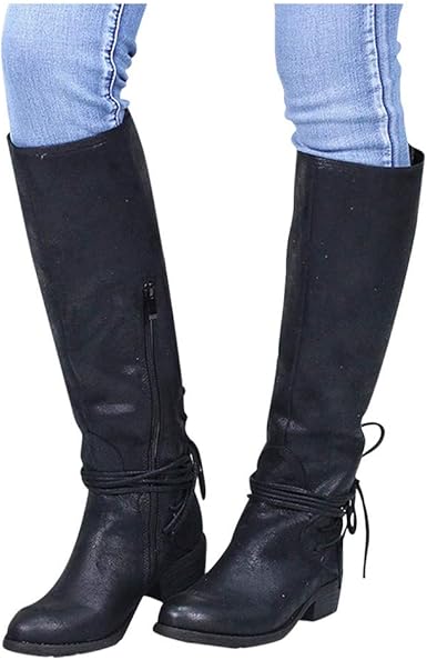 long lace up riding boots