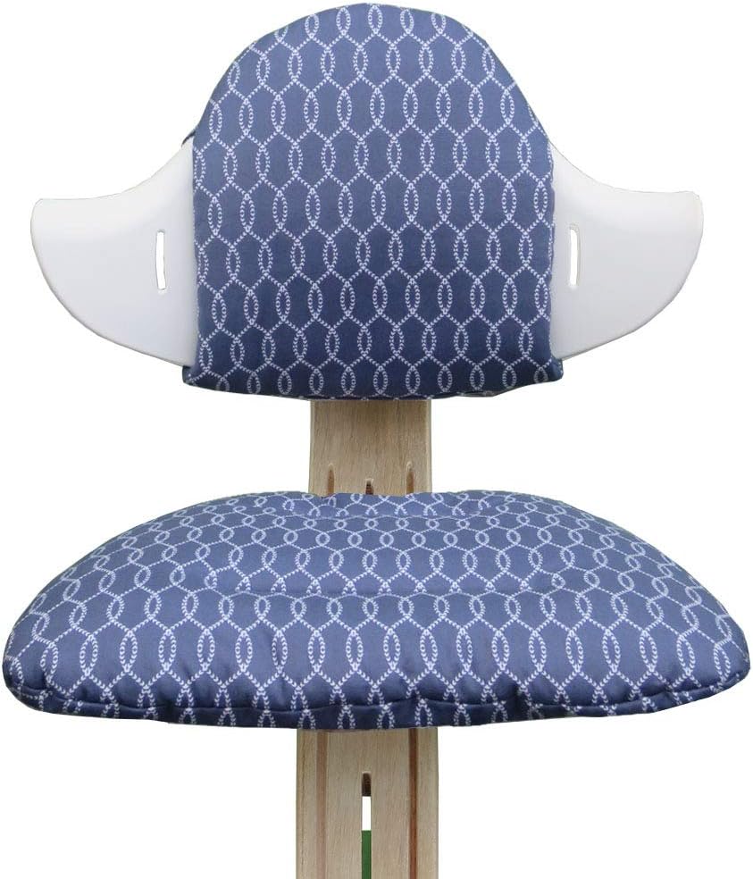 Blausberg Baby - Cushion Set for Nomi Highchair of Evomove - Sailor Blue