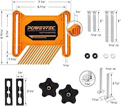 POWERTEC 72040 Table Saw Dust Collector Bag Fits