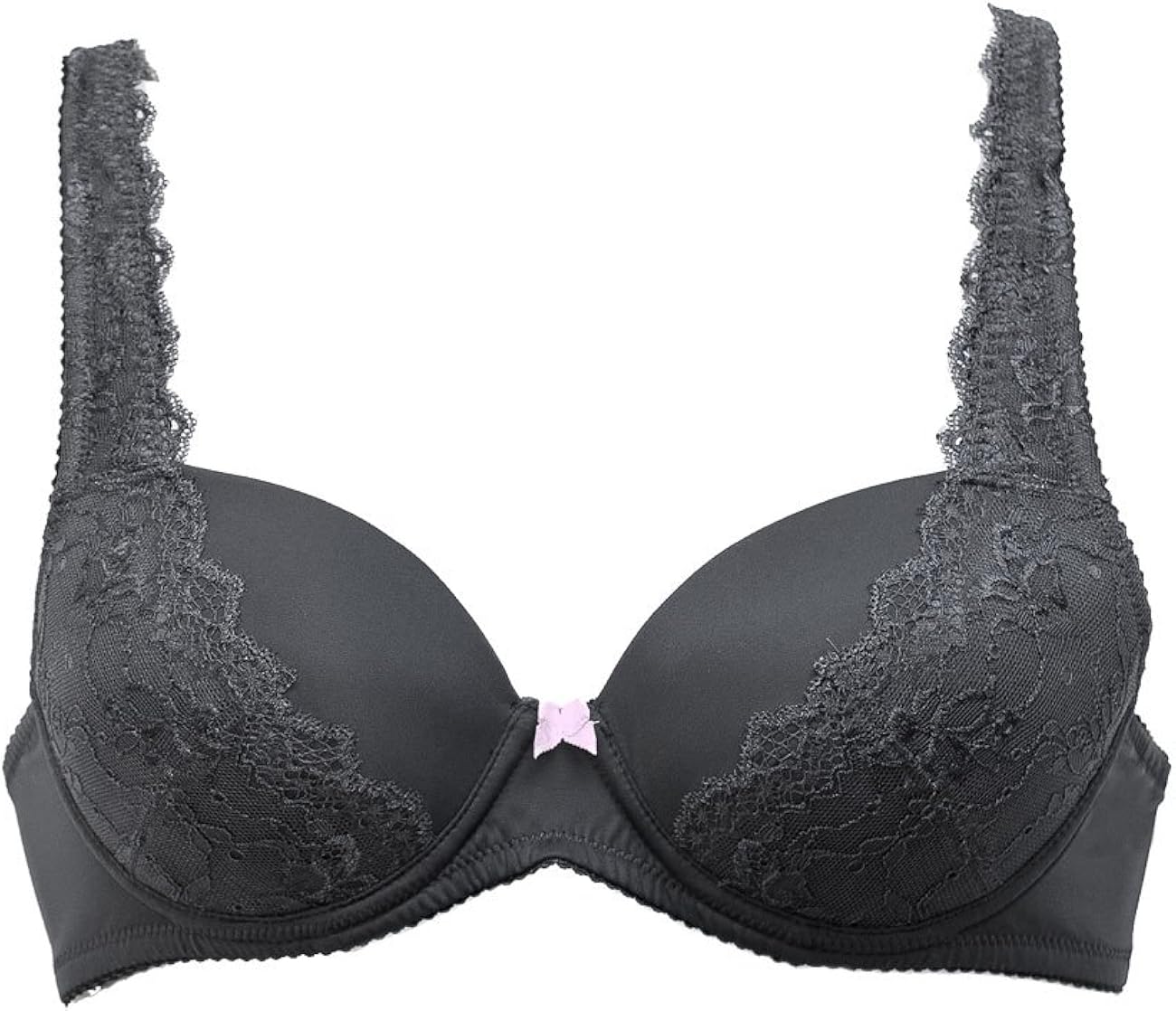 Lascana BH m. Schale/TShirt BH Carina, anthrazit, Cup B70 Amazon.de