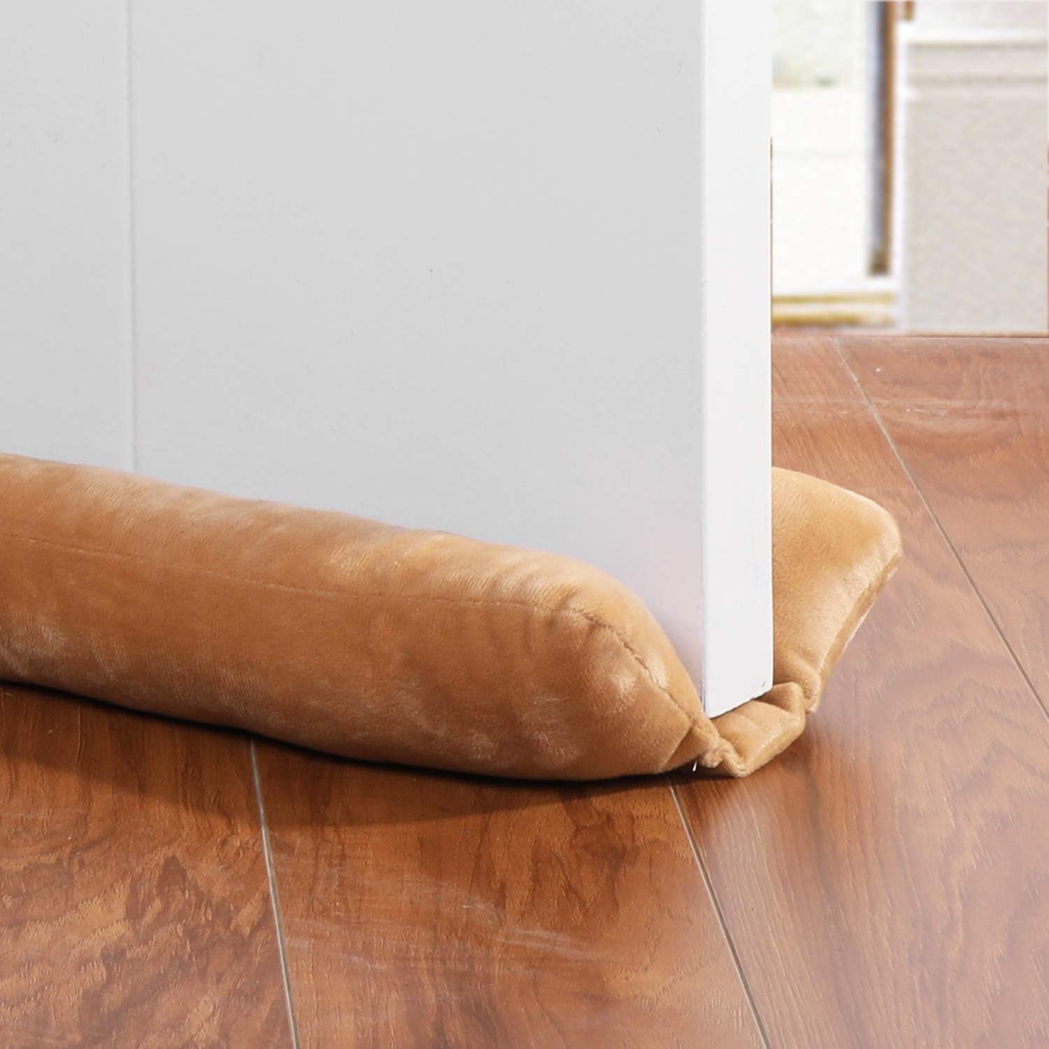 Draft Stoppers - GNEGNI Improved Gap Height Adjustable Under Door Draft Stopper, 36 Inch Double Draft Blocker for Bottom of Doors Noise Reduction Windproof