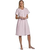 Miss Elaine Women's Seersucker Long Zip Robe 868601