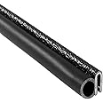Trim-Lok Trim Seal with Side Bulb – Fits 1/8” Edge, 7/16” Bulb Seal Diameter, 25’ Length – PVC Plastic Trim with EPDM Rubber Seal, Easy to Install for Cars, Boats, RVs, Trucks, and Home Applications