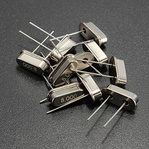 Calli 10Pcs HC-49S 8MHz /8.000 MHZ Crystal Oscillator