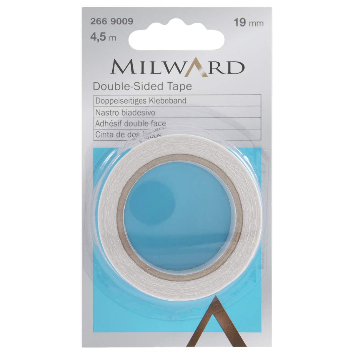 Milward 2669009 Insta-Bond Tape, White, 4.5m x 19mm