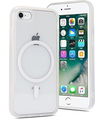 Amazon.com: AOOMO Clear iPhone SE3 Magnetic Case with Magsafe