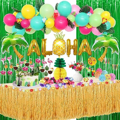 Luau Party Decorations,Hawaiian Themed Party Decorations,Hawaiian Beach