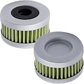 Lidscura 2PCS Outboard Fuel Filter Elements 16911-ZZ5-003 Replacement for Honda Outboard 40/50/60HP BF40D BF50D BF60A BFP60A