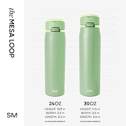 Simple Modern Mesa Loop Water Bottle with Straw