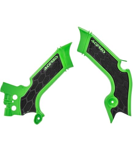 Amazon.com: Acerbis X-Grip Frame Guards Yellow/Black Compatible
