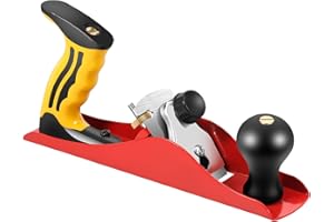 WhSunVo Hand Planer with 2 Inch Blade Adjustable Wood Planer High Hardness Smoothing Planer Rustproof Wood Planer Hand Tool f