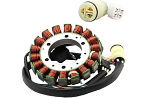 Replace 5NF-81410-00-00 YINNCKE Magneto Ignition Stator Fits for Yamaha Big Bear 400 2000-2011 Warrior 350 2002-2004 Raptor 350 2004-2011 Wolverine 350 2002-2005 5FU-81410-00-00