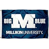 Millikin Big Blue MU University Large College Flag