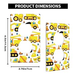 Pznen Construction Trucks Outlet Covers