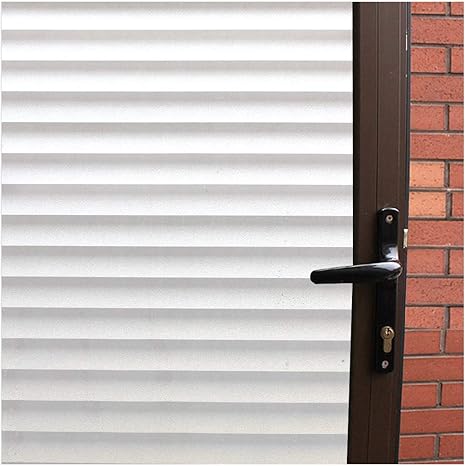 Amazon カカシ ガラスフィルム 窓用フィルム 目隠しシート 事務所浴室装飾 ガラス飾り 3 Dブラインド調 窓飾り 再利用可能 賃貸ok 日照調整 Uvカット 外から見えない 完全目隠し Diy 45 X 0 Cm ガラスフィルム