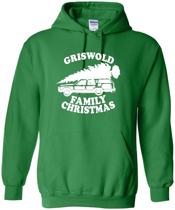 Griswold Family Christmas Tree on Car Unisex Hoodie Clothing