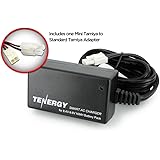 Tenergy Smart Charger for 8.4V-9.6V NiMH Battery Packs w/ Mini Tamiya Connector + Standard Tamiya Adapter