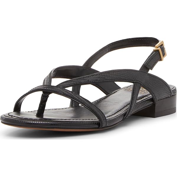 Amazon.com | Roxy Women's Sunyside Flat Sandal, Black, 5 | Flats
