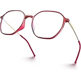 VISOONE Lightweight TR90 Blue Light Blocking Glasses Frame with Anti Glare Eye Protection for Women and Men RANE