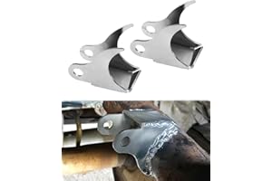 2 Pcs Rear Shock Mount Factory Bent Fits for GMC Sierra Chevy Silverado 1999-2006 Rust Prevention Upper Shock Mounting Bracke