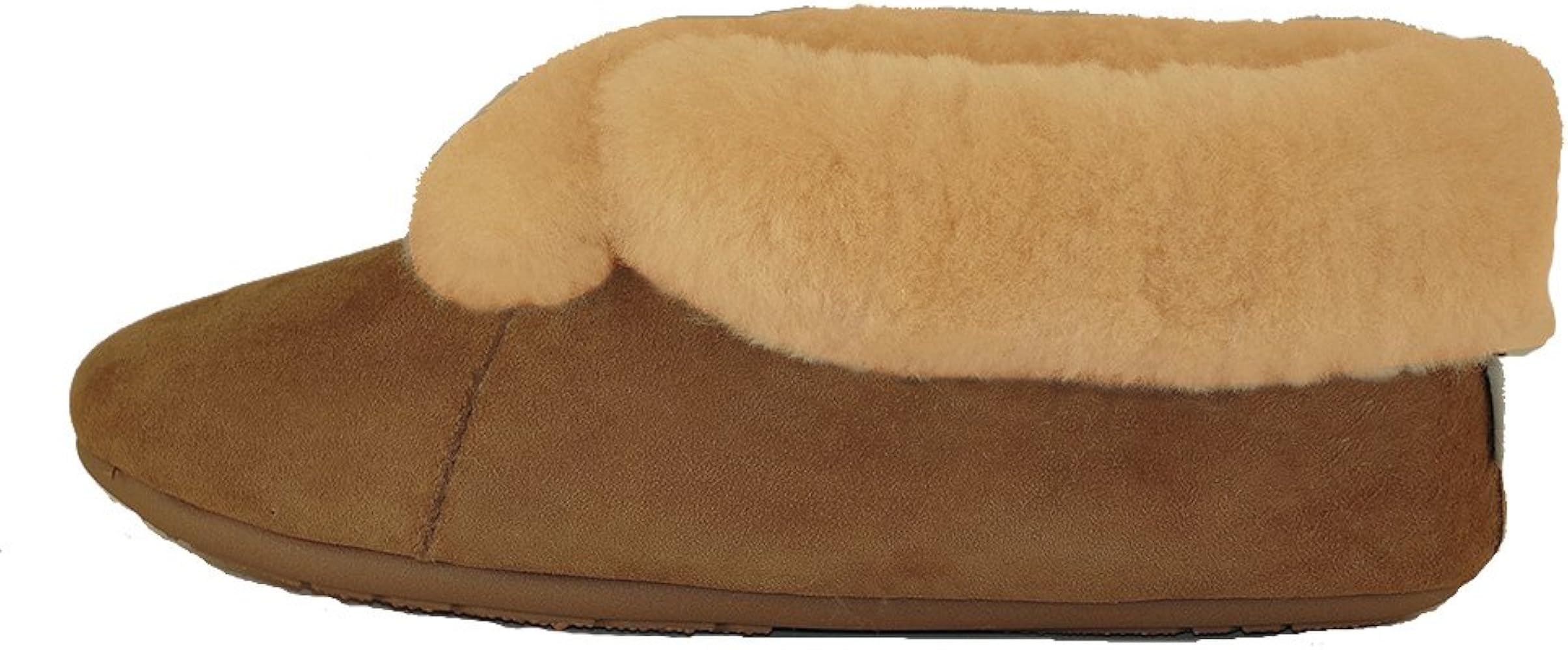 suede sheepskin slippers