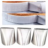 Piping Tips For Cake Decorating, Stainless Steel Icing Piping Nozzles For Pastry Fondant Decorating Tools (C)