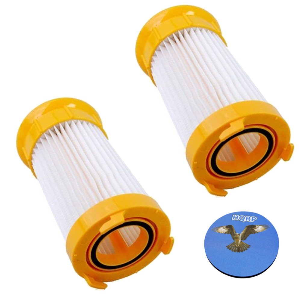 HQRP 2-Pack Washable & Reusable Filters for Eureka Maxima 4704BLM 4704LMP 4704LTA 4704ONG 4711BZ Uprights vacuums Plus Coaster