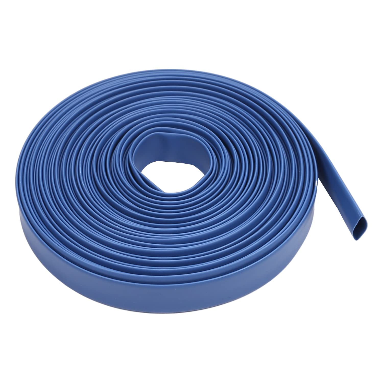 Othmro 1pc Heat Shrink Tubing, 8mm ID Shrink Tube Electric Insulation Tube, 2:1 Ratio Heat Shrink Sleeving Cable Protector—Blue (Length: 8m) — image 1