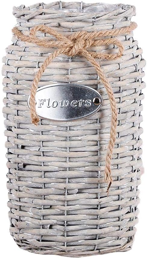 Amazon Com Gorge Buy Wicker High Floor Vase Hand Woven