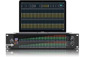 BlesConi EQ-323 Dual 31-Band Digital Equalizer with USB Control, LCD Display & Spectrum Light for Stage, Studio, Home Theater
