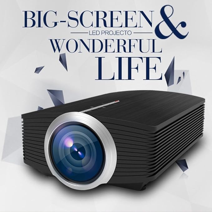 hcfkj yg500 Vídeo 1080p HD LED Proyector Multimedia cine en casa ...