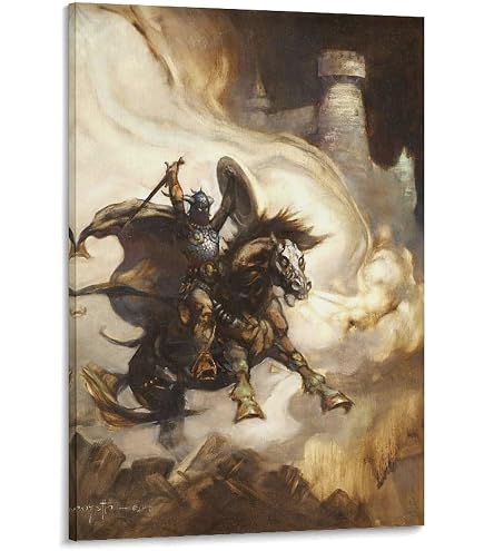 Amazon.com: Frank Frazetta Ghoul Queen Wall Art Prints Poster