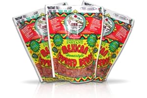 Mexicali Rose Instant Homestyle Refried Beans 7oz (Pack of 3)