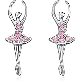 Ballet/Ballerina Earrings Gifts,Dance Recital Gifts,Ballet/Ballerina Dance Earrings Jewelry Gift