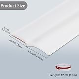 Gaahing Garage Door Seal Strip 10m White Weather Stripping Universal Adhesive view 6