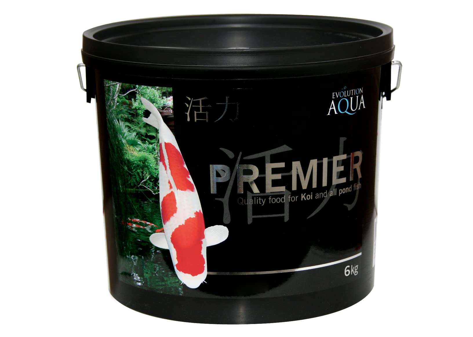 Evolution Aqua Premier Koi Pellets 5-6mm 6kg | Pond Fish Food for Goldfish, Koi and all Cold Water Pond Fish