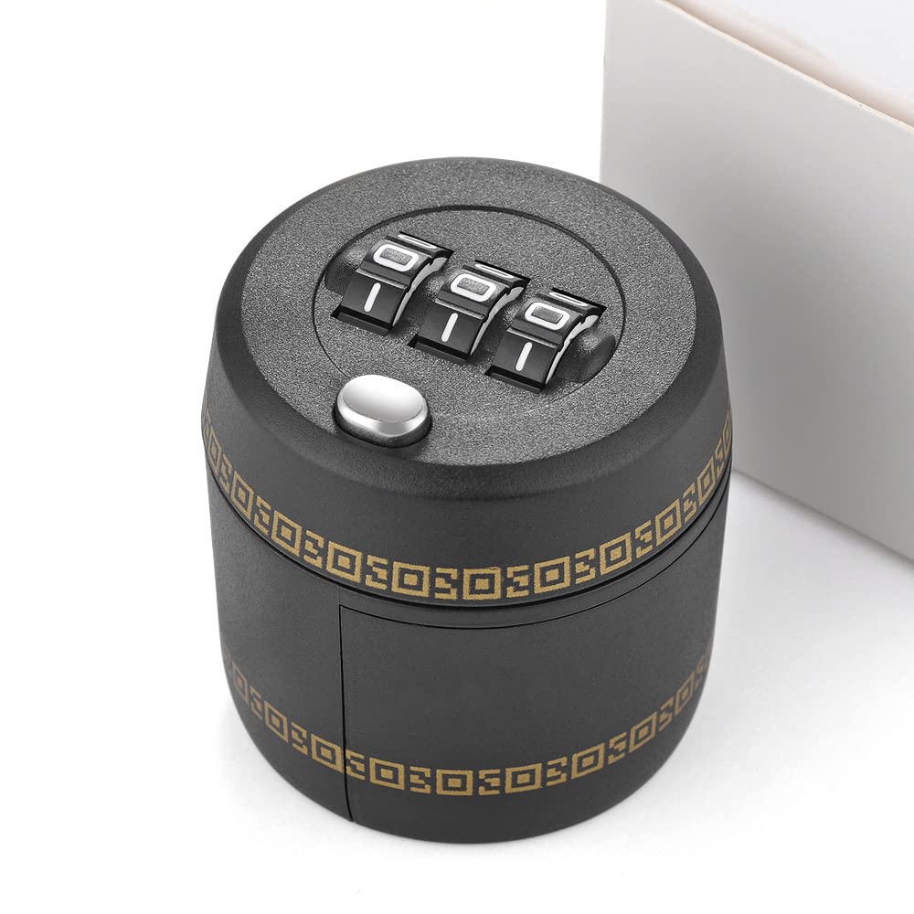 YiYaO Bottle Stopper Plastic Round Digital Combination Lock for Wine Bottles