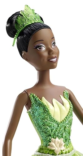 Mattel Disney Princess Sparkling Princess Tiana Fashion Doll in