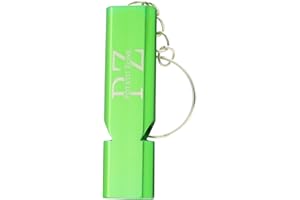 Potato Zone Emergency Whistle – Survival Keychain Whistle Emergency – 120db Loud Safety Whistle for Protection, Camping, Hiking, Sports, Dog Training – Portable Metal Whistle