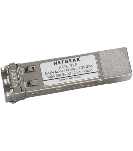 AGM731F NETGEAR 1000BASE-SX SFPモジュール 3個 NETGEAR AGM731F SFPモジュール｜1000BASE-SX SFPトランシーバ