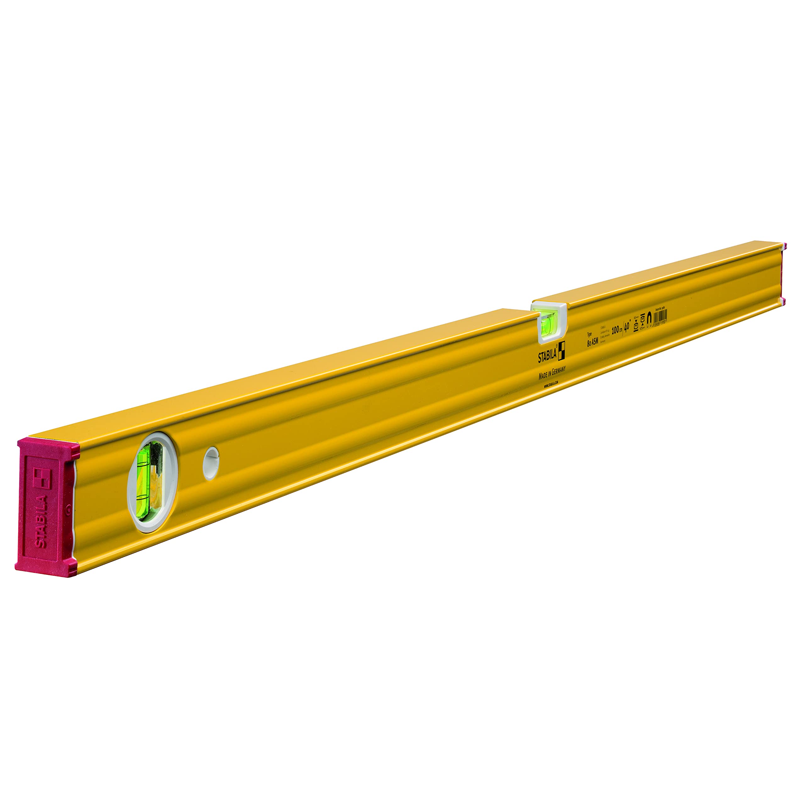 80 ASM Magnetic Spirit Level 2 Vial 19180 100cm