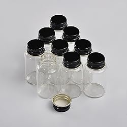 15ml Mini Glass Sealed Bottles With Metal Aluminum
