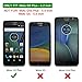 Moto G5 Plus Screen Protector, SPARIN 2 Pack Glass Screen Protector for Motorola Moto G Plus 5th Gen with Ultra Clear, Scratch Resistant, 5.2 Inch