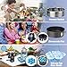 7 Piece Accessories for Instant Pot,Steamer Basket，Egg Steamer Rack,Non-stick Springform Pan,Silicone Egg Bites Molds,Dish-Clip,2 Mini Mitts,Perfect Pressure Cooker Accessories