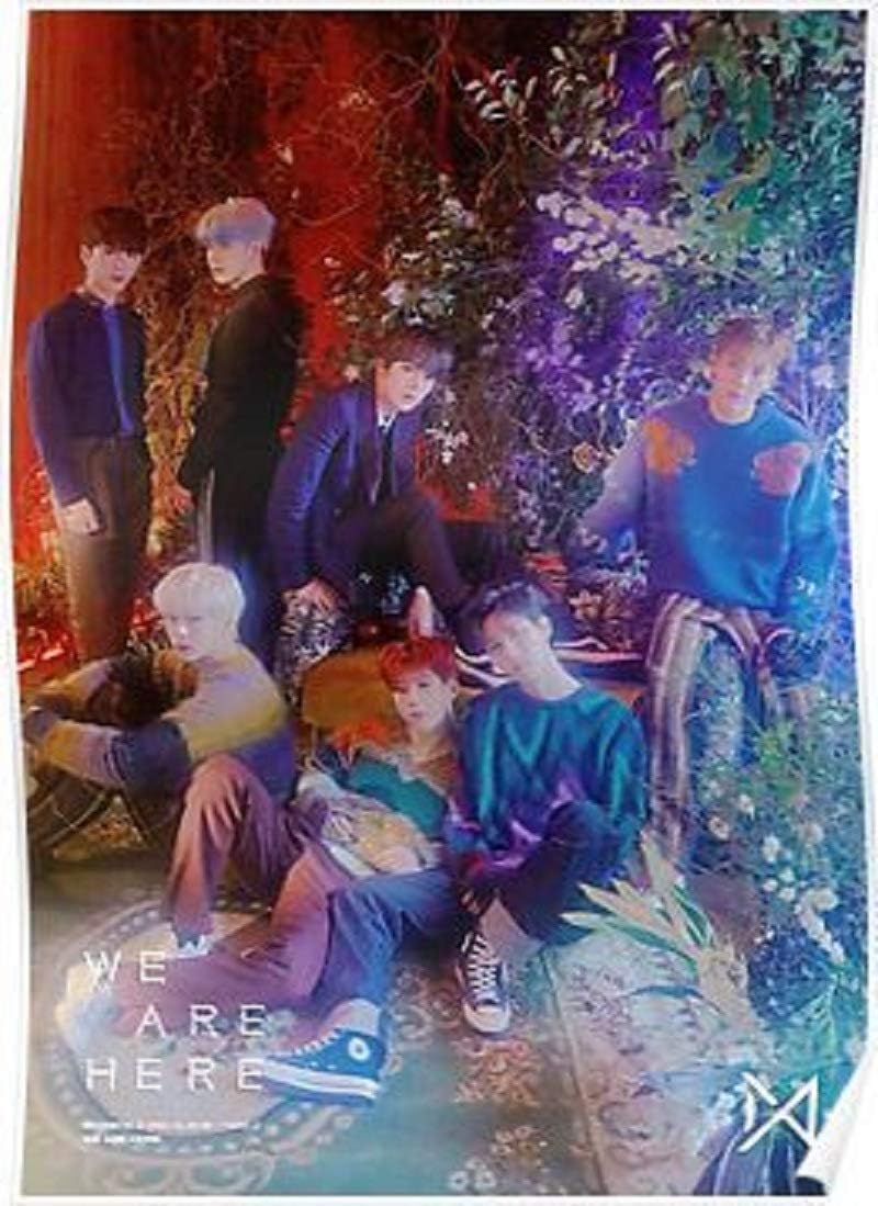 K-pop Monsta x Posters for Walls - Korean Boy Group Music - Monsta x Fans Gifts Poster Home Art Wall Art Posters Prints Livingroom Kitchen-Room No Framed (24x36)