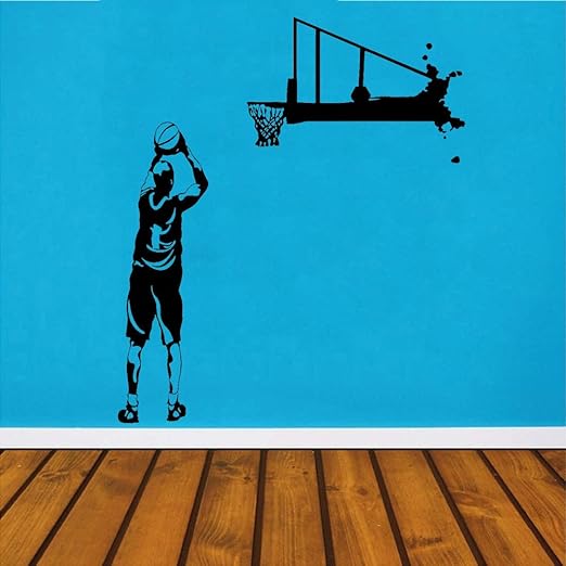 ONETOTOP Juego de Baloncesto Deportes Vinilo calcomanía Tiro ...