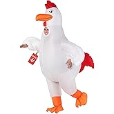 Morph Inflatable Chicken Costume Adult, Blow Up Chicken Costume, Rooster Costumes, Blow Up Costumes for Adults